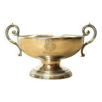 Rare silver metal cup moillard