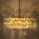 Lustre Bakalowits in brass and crystal glass, Austria, 1960s
