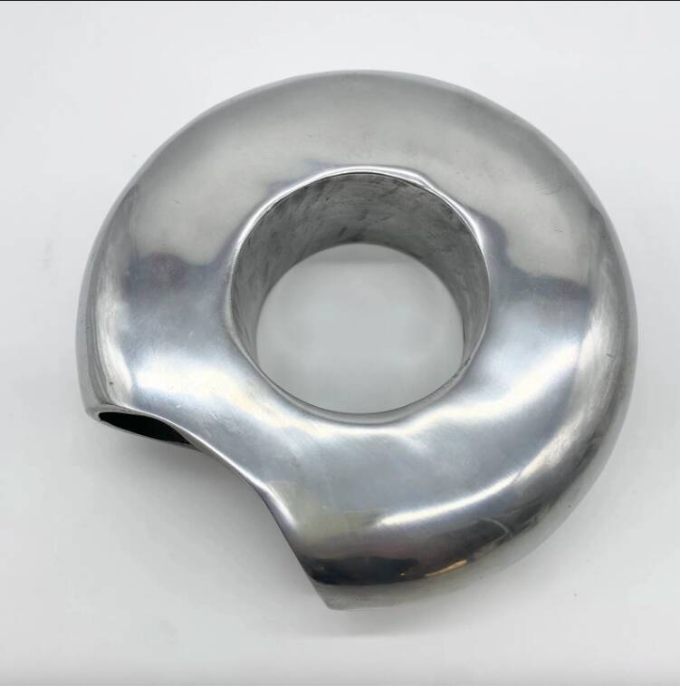 “Donuts” Vase / Cast Aluminum – 1980s