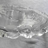 Plat à gâteau en verre