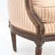 Fauteuil bergère d'époque Louis XVI