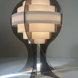 Vintage plastic and Plexiglas lamp from the 70s and 80s