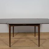 Table à manger extensible carrée en palissandre du milieu du siècle, Danemark, années 1960