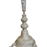 Bronze candle holder regulates 19th century