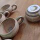 Mini stoneware cups
