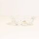 Mid-Century Transparent Glass Ashtray Bowl, France, 1970s
