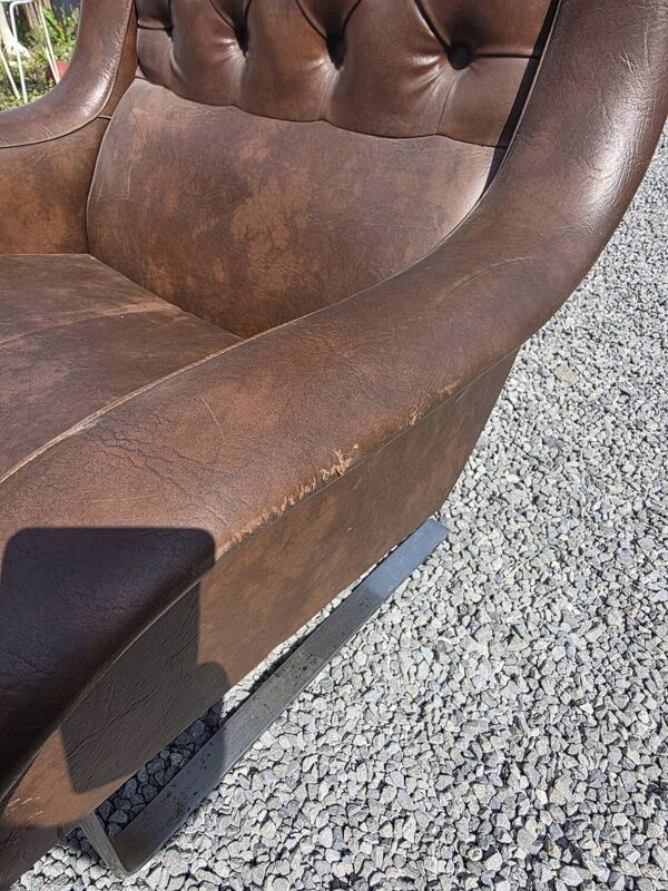 Fauteuil Varam pieds luge