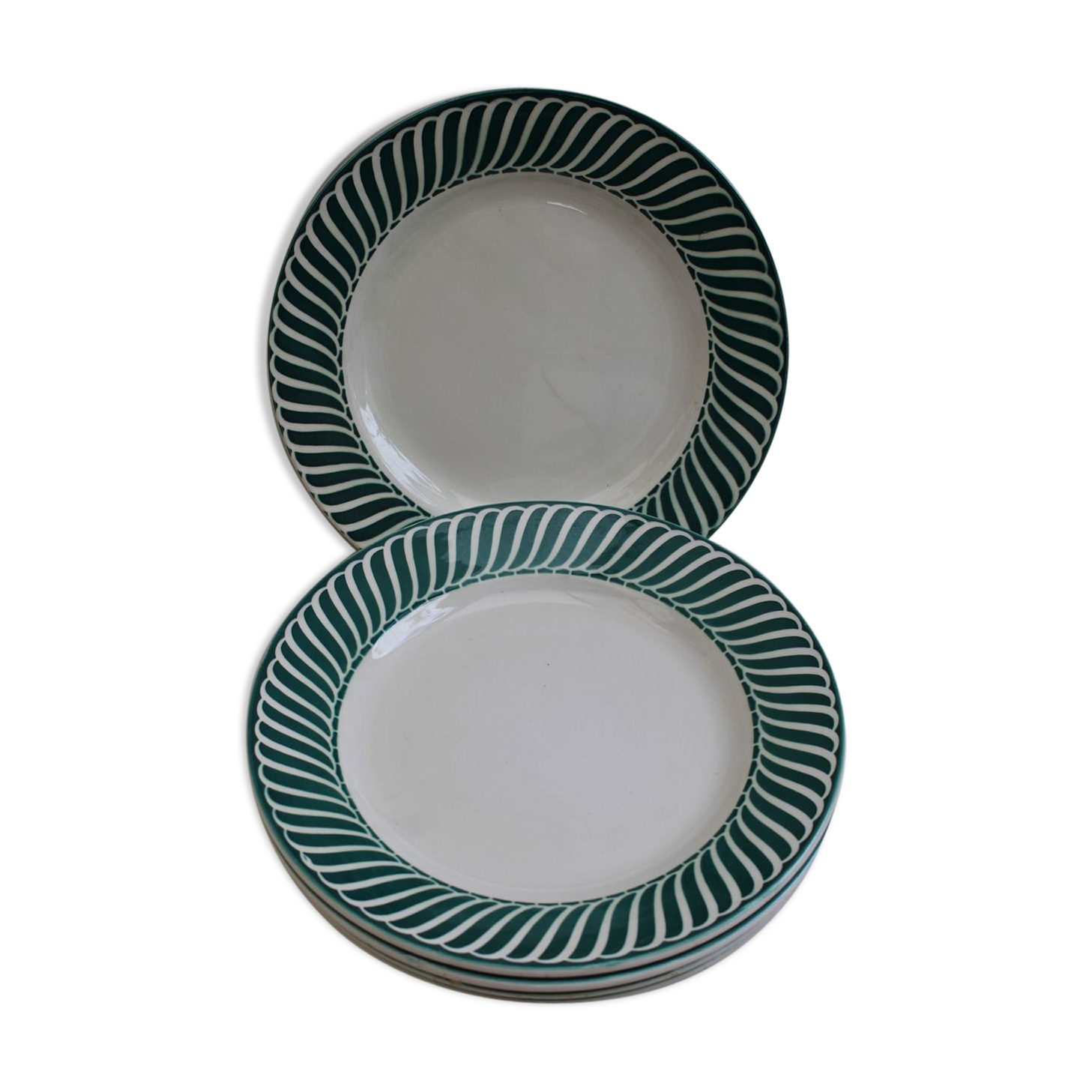 Lot of 6 plates Digoin