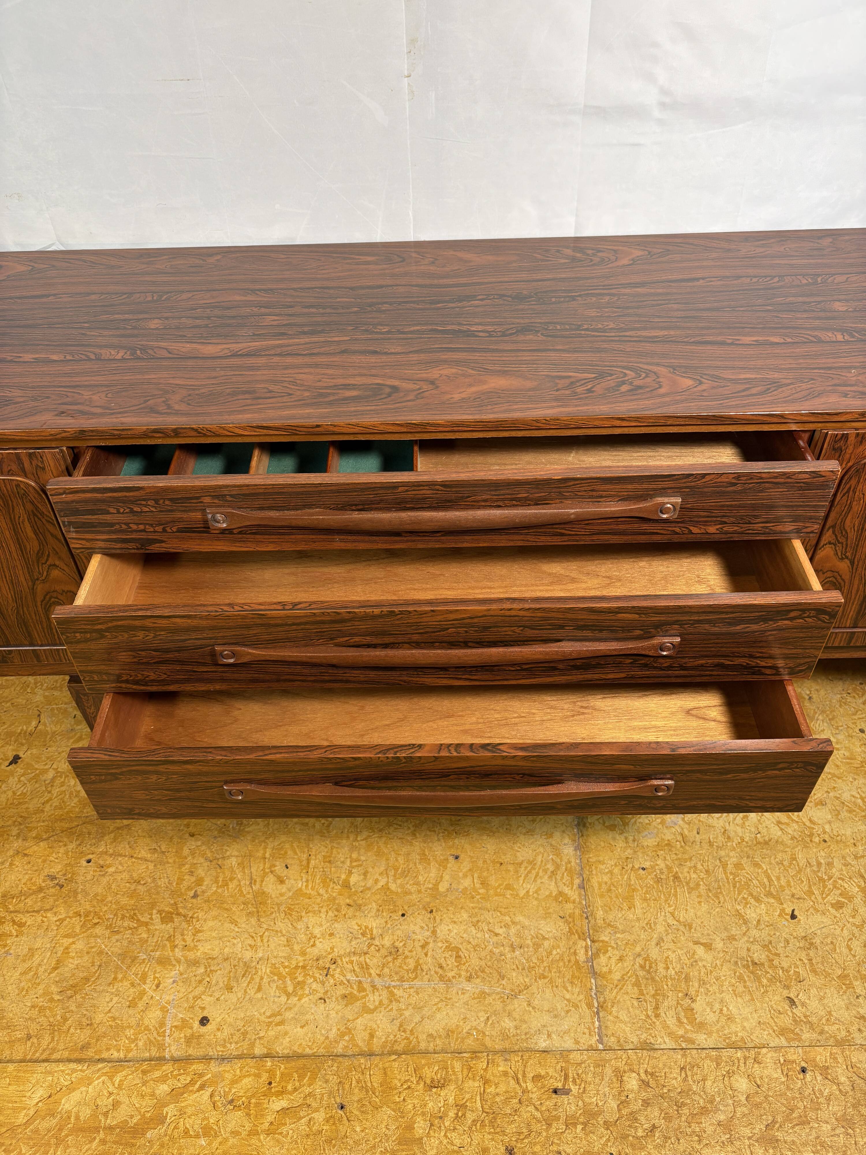 Mid Century Retro Sideboard by Beautility Circa 1960  Danish Design