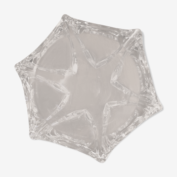 Daum crystal trinket bowl