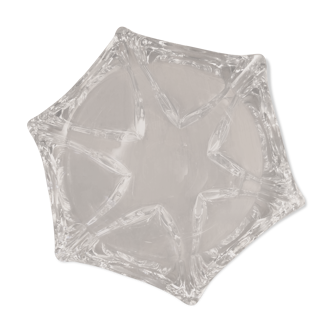 Daum crystal trinket bowl