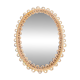 Rattan mirror Italy design