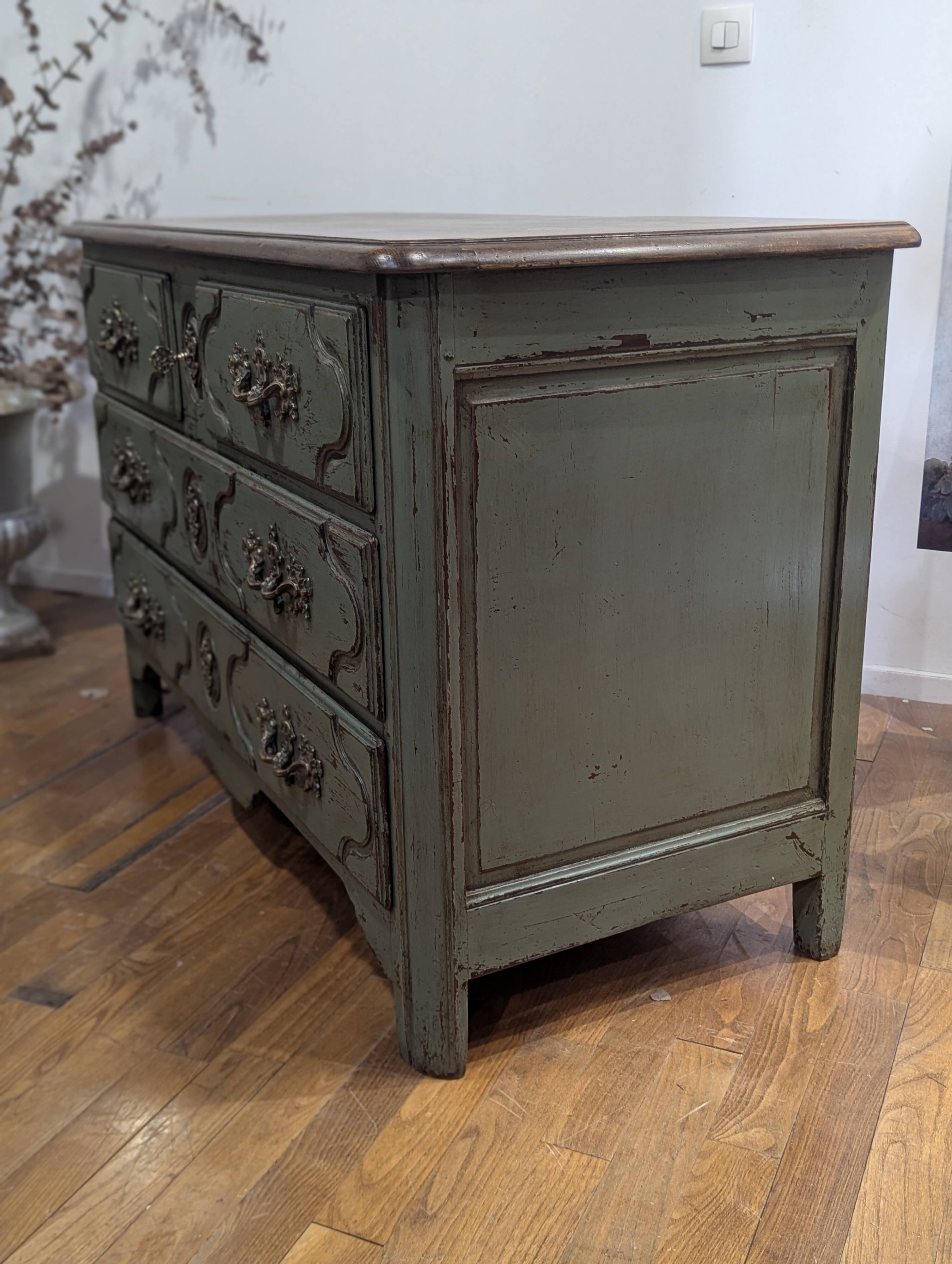 Louis XVI oak chest of drawers