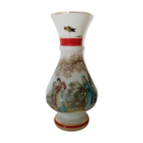 Vase en opaline  italie decor asiatique japon geisha