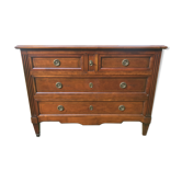 Commode de style Louis XVI merisier