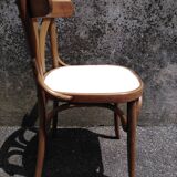 5 vintage bistro chairs