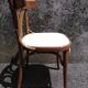 5 vintage bistro chairs