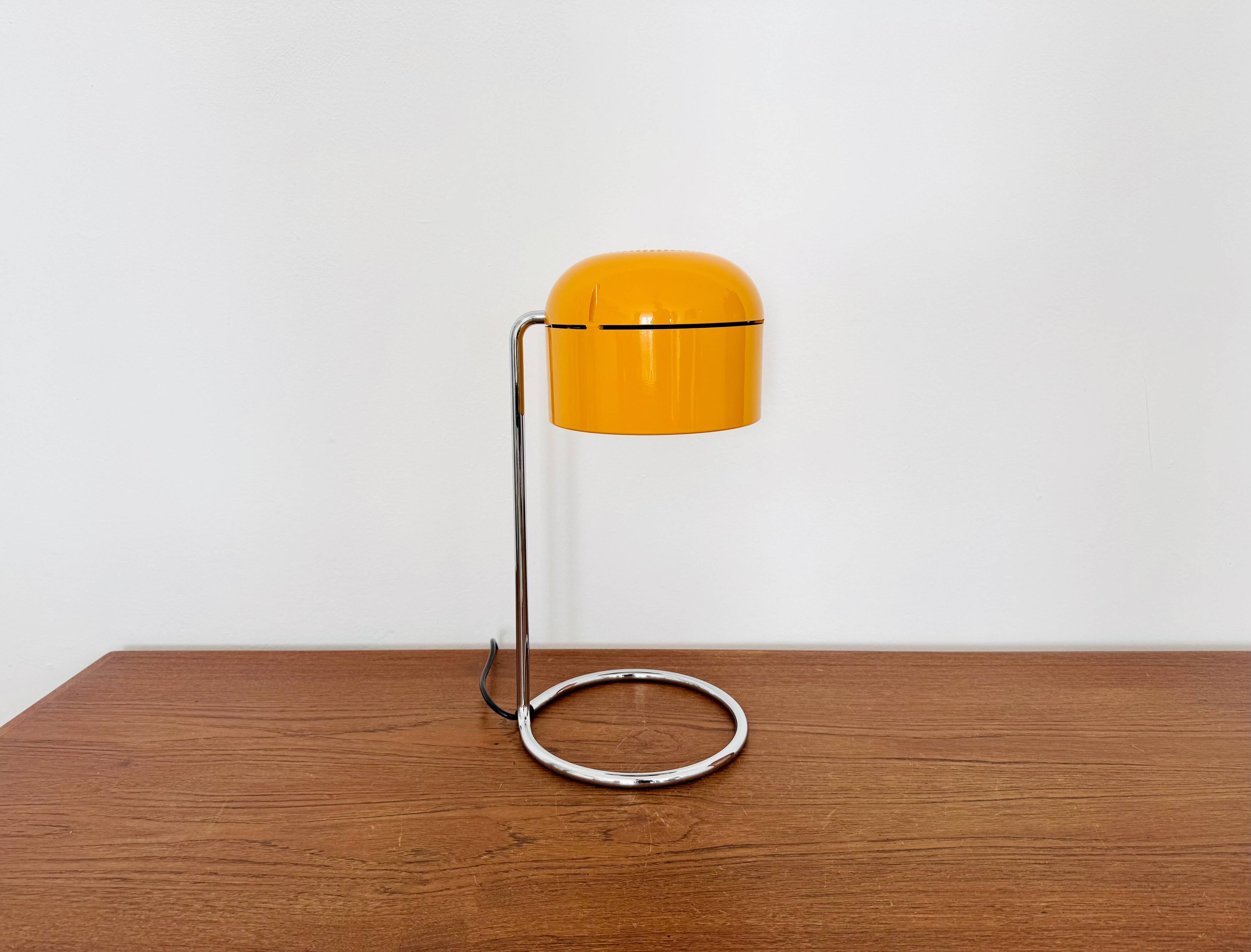 1 of 3 Adjustable Space Age Spot Table Lamps by Arnold Berges for Staff