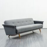 Convertible sofa, 60s, two-coloured, restored