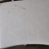 Pair of benches in white fir
