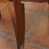 Set of 4 mahogany gondola chairs