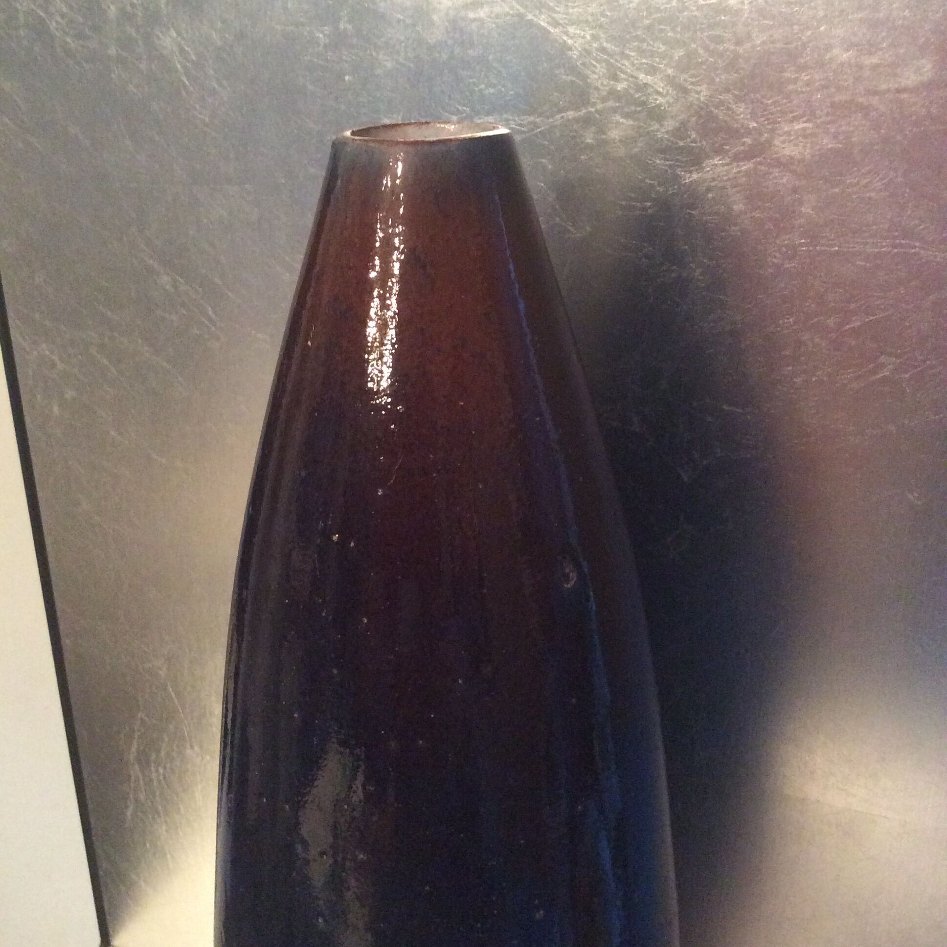 Vase vintage 70 en céramique de Perignem