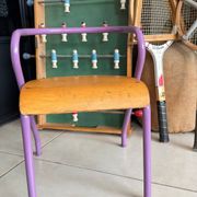 Chaise écolier enfant Hitier vintage