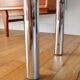 Bolster in chrome and smoked glass, double floors, Design, 1970