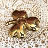 Ashtray Art Deco style décor clovers