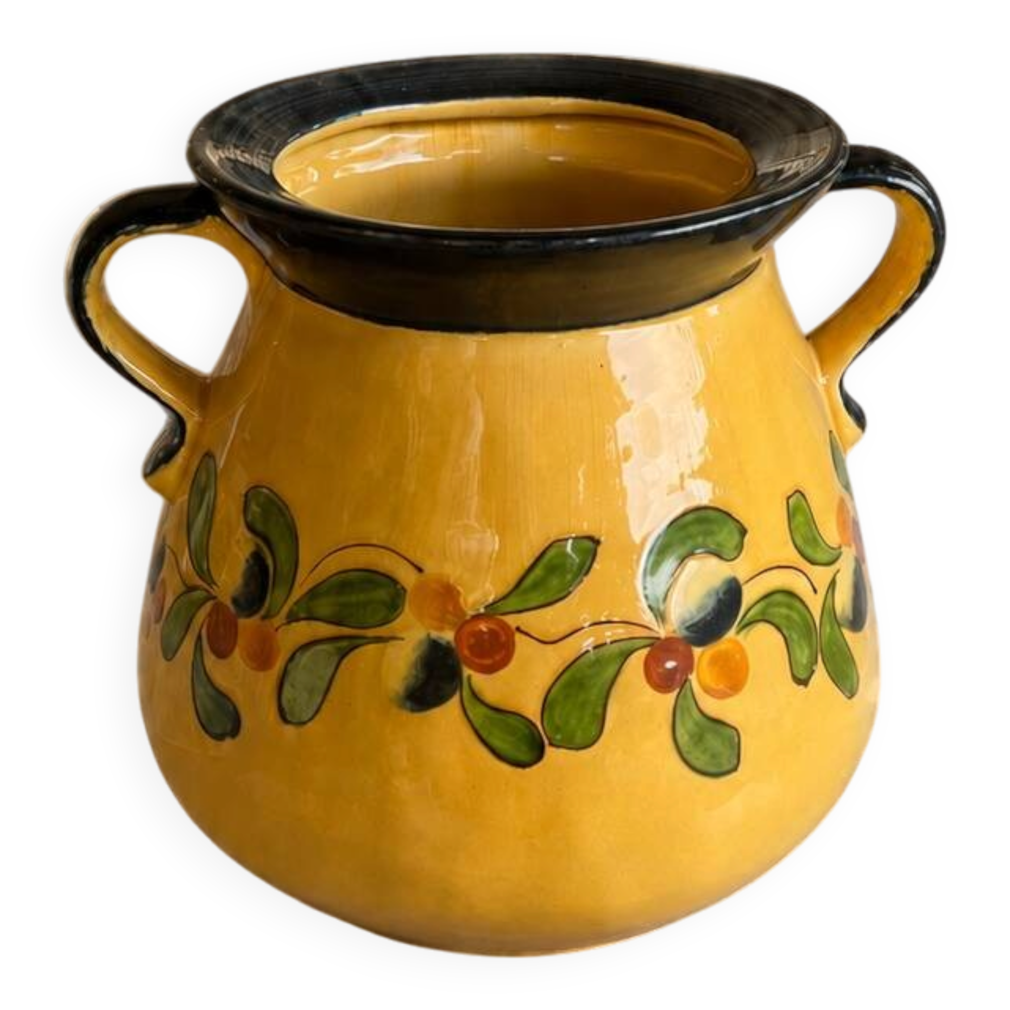 Provençal vase with two handles Poët-Laval