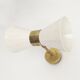 Pair of Italian Diabolo wall lights, 1950s design