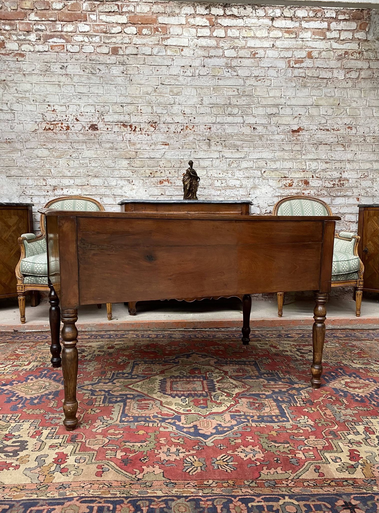 Bureau en acajou d’époque restauration xix eme siècle