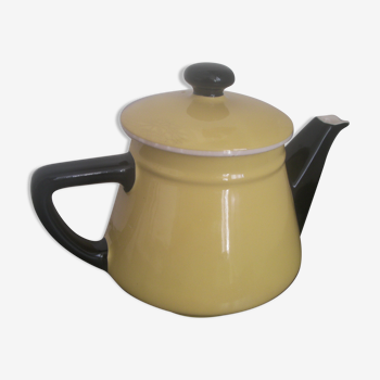 Yellow and black teapot Villeroy and Boch