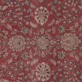 Hand Knotted Contemporary Large Turkish Oushak Rug with Mid-Century Design