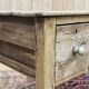 English flat desk in fir of the early twentieth century