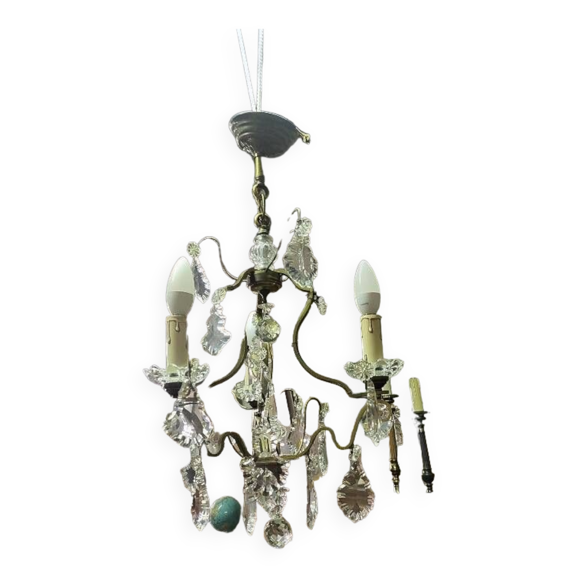 3-bulb tassel chandelier no. 20