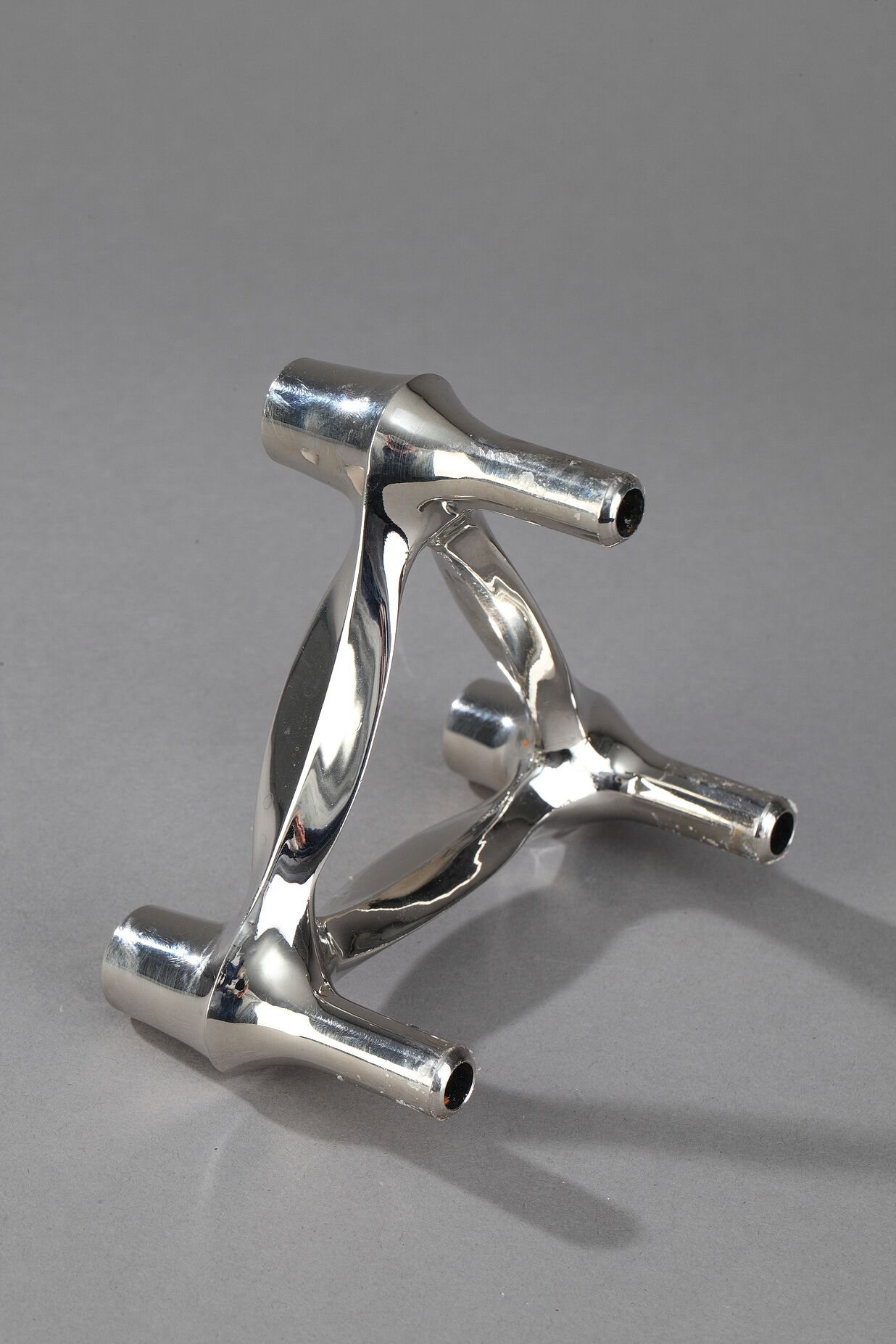 Three modular candle holders by BMF, Germany