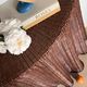 Vintage Console Wicker Trompe-l’Œil  Skirted Ghost Table