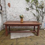 Oak farmhouse table