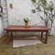 Oak farmhouse table