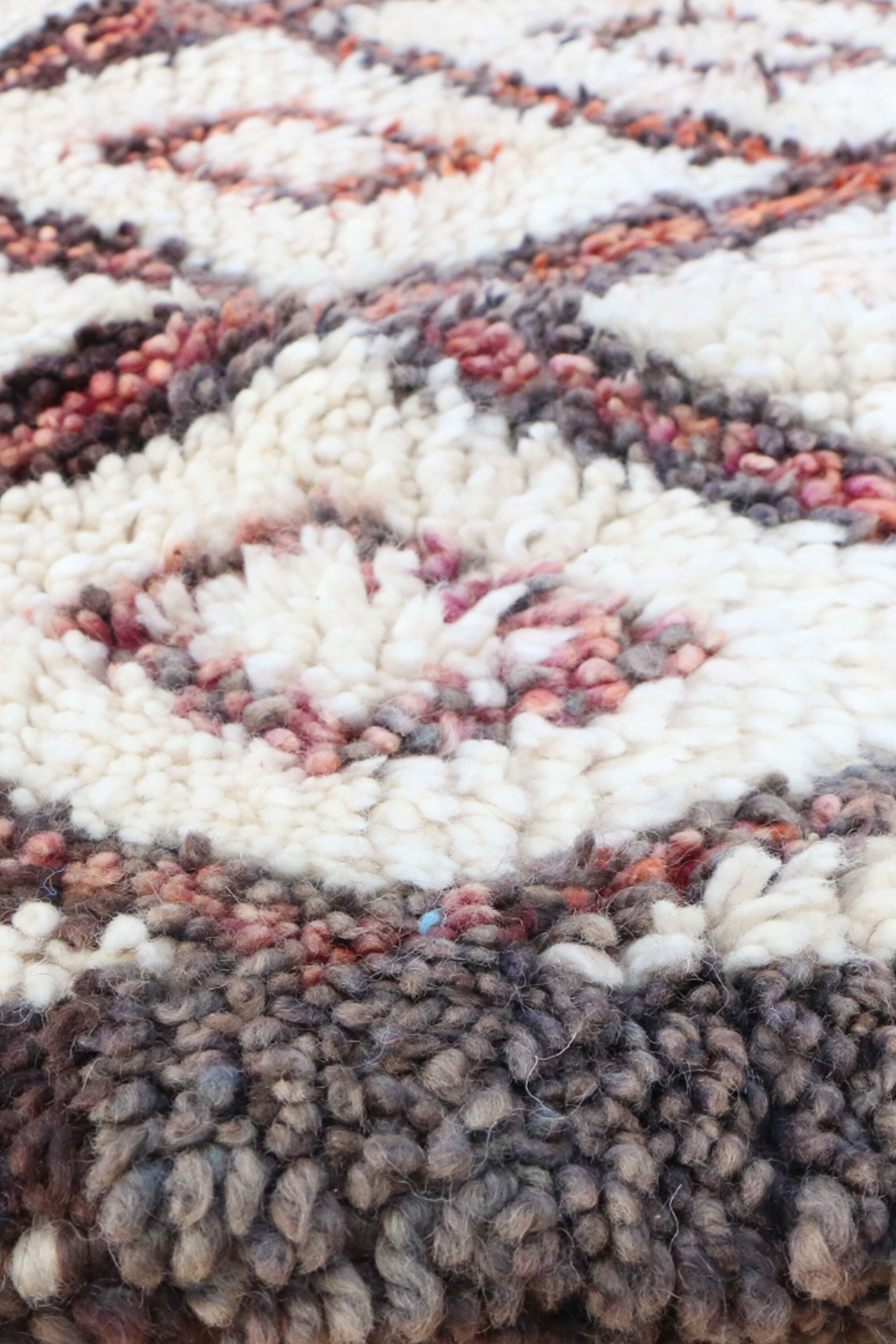 Moroccan Berber Carpet Beni Ourain 205 x 403 cm