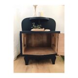 Table de chevet bleu nuit