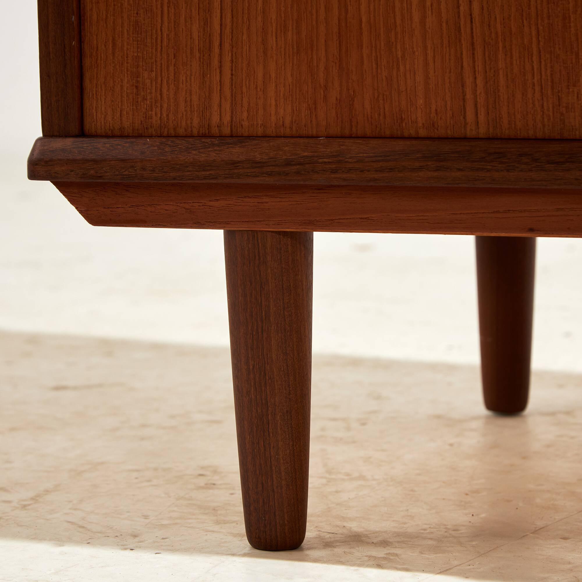 Restored teak dresser