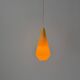 Suspended lamp with yellow Rotaflex shade by Yasha Heifetz, 1960s, Germany