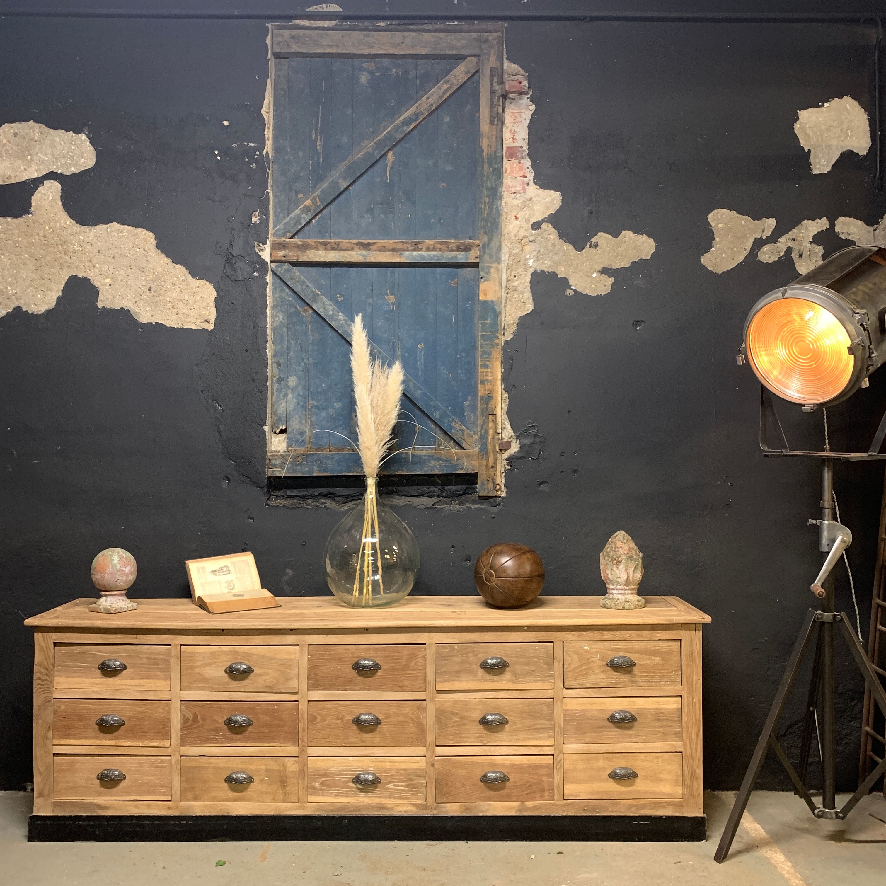 Craft furniture 15 drawers early 20th