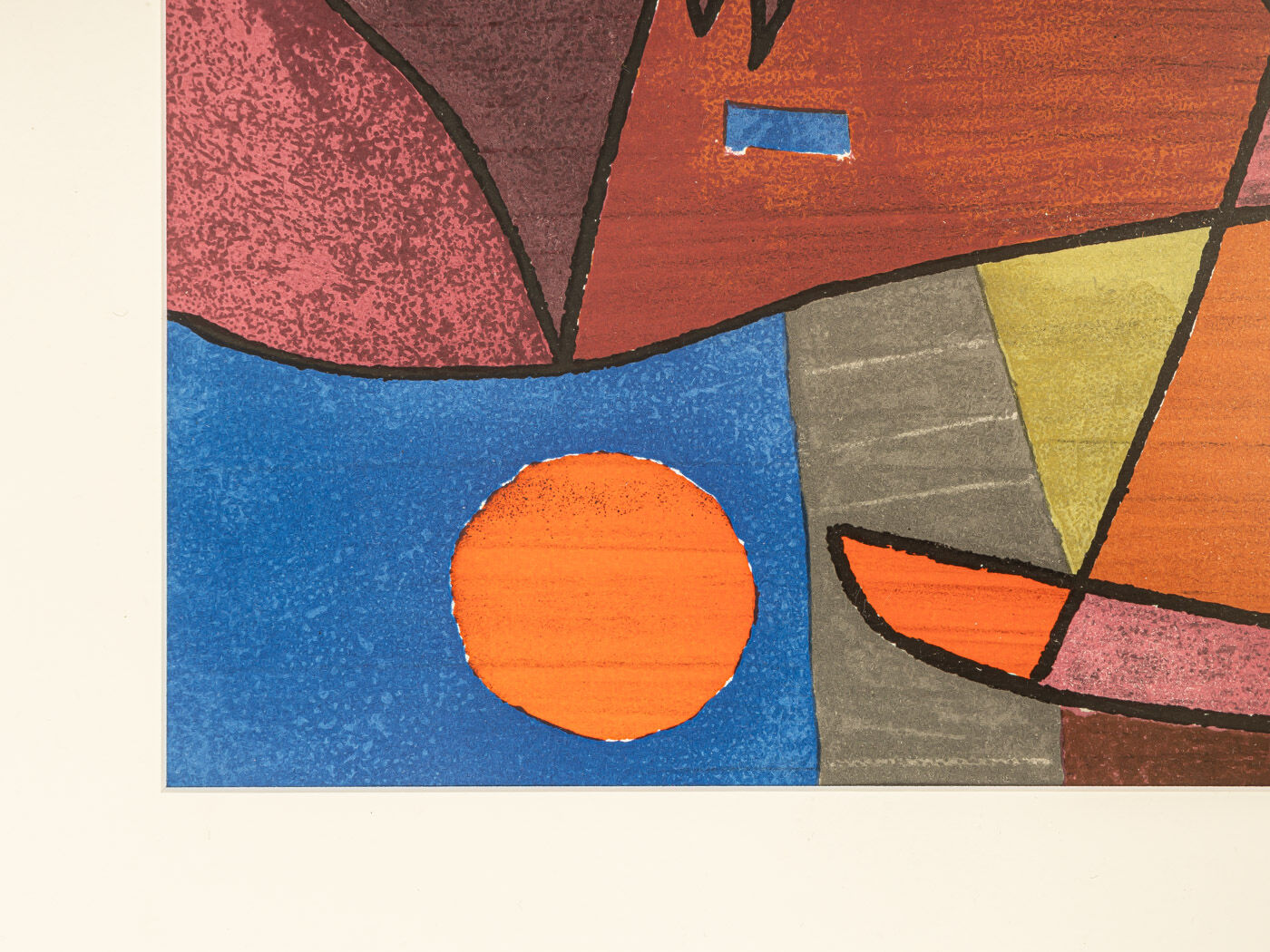 Affiche Paul klee, imprimé par mourlot