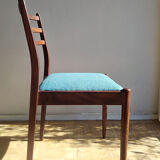 Set of 4 teak chairs 1960/1970