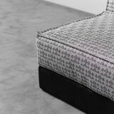 Poltrona in tessuto bonzo guzzetti aba anni ’70 vintage modernariato