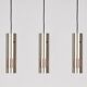 3 vintage trombone lamps from Denmark by Jo Hammerborg, Fog and Morup, 1960s.
