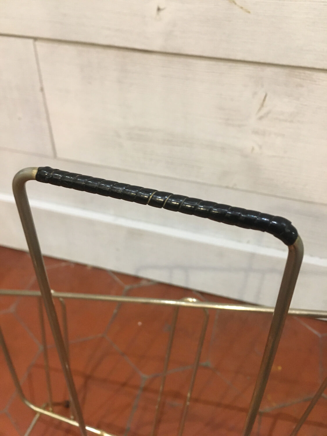 Porte revue doré
